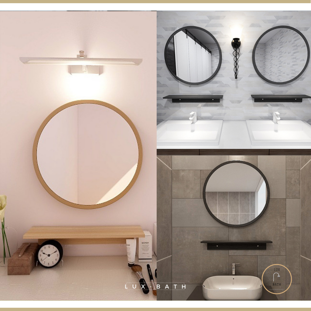 Singapore Cheapest Online Bathroom Accessories, Mirror, LED Mirror, Toilet Paper Holder, Shower Racks & basis with Free Delivery. 