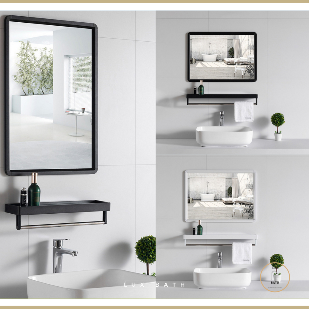 Singapore Cheapest Online Bathroom Accessories, Mirror, LED Mirror, Toilet Paper Holder, Shower Racks & basis with Free Delivery. 