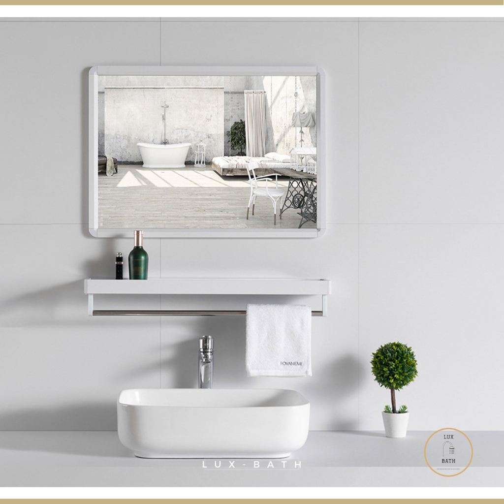 Singapore Cheapest Online Bathroom Accessories, Mirror, LED Mirror, Toilet Paper Holder, Shower Racks & basis with Free Delivery. 