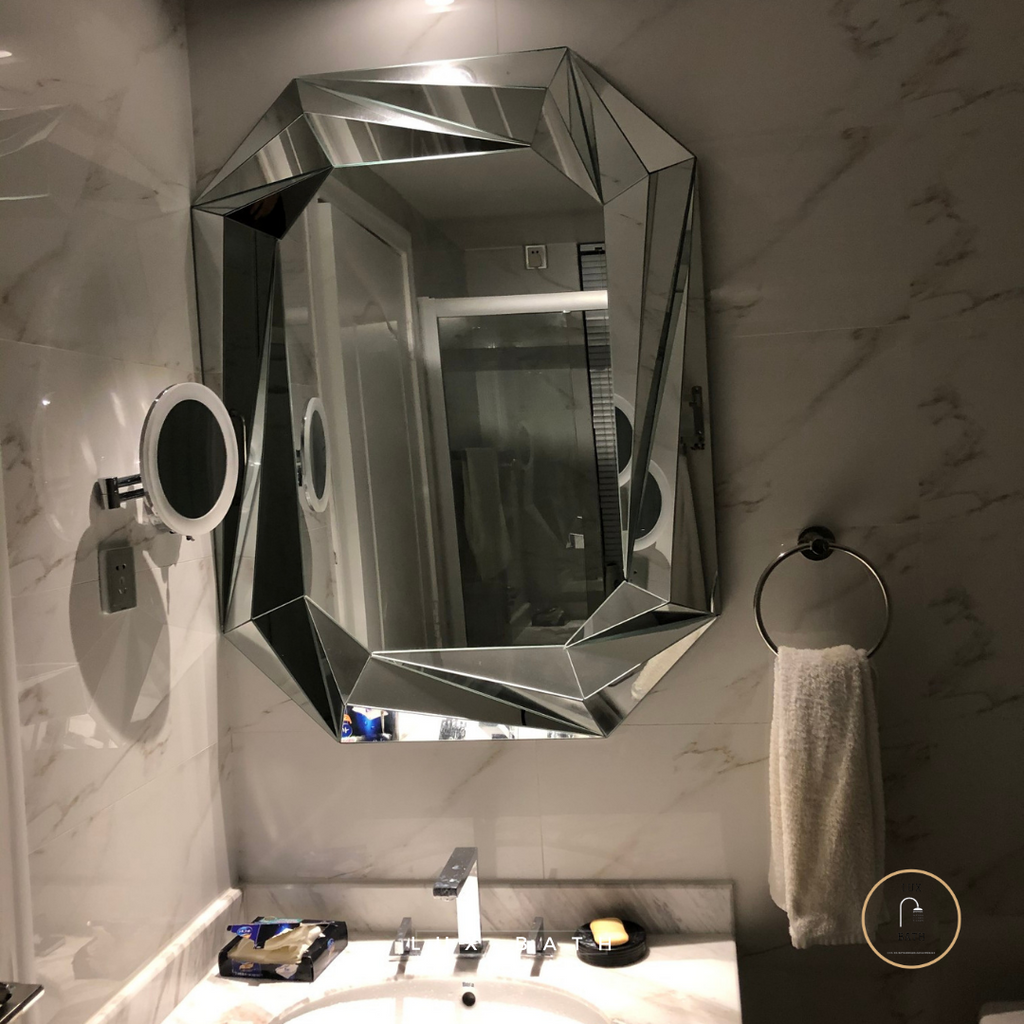 Singapore Cheapest Online Bathroom Accessories, Mirror, LED Mirror, Toilet Paper Holder, Shower Racks & basis with Free Delivery. 