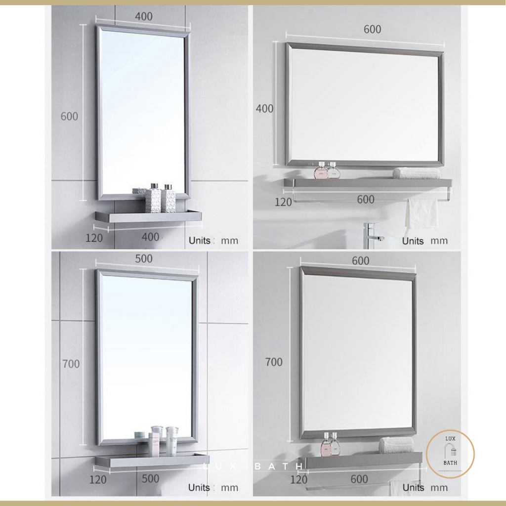 Singapore Cheapest Online Bathroom Accessories, Mirror, LED Mirror, Toilet Paper Holder, Shower Racks & basis with Free Delivery. 