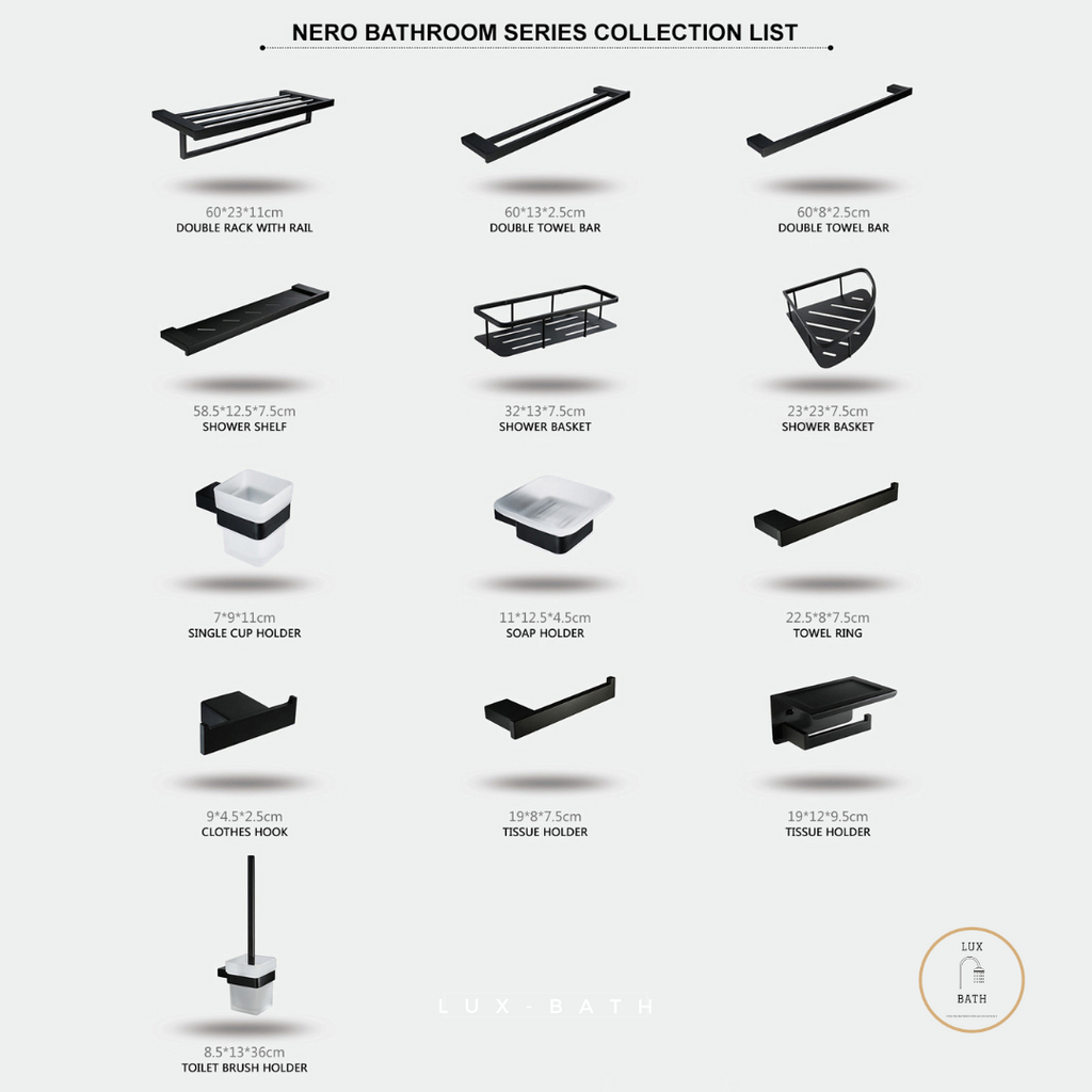 Singapore Cheapest Online Bathroom Accessories, Mirror, LED Mirror, Toilet Paper Holder, Shower Racks & basis with Free Delivery.